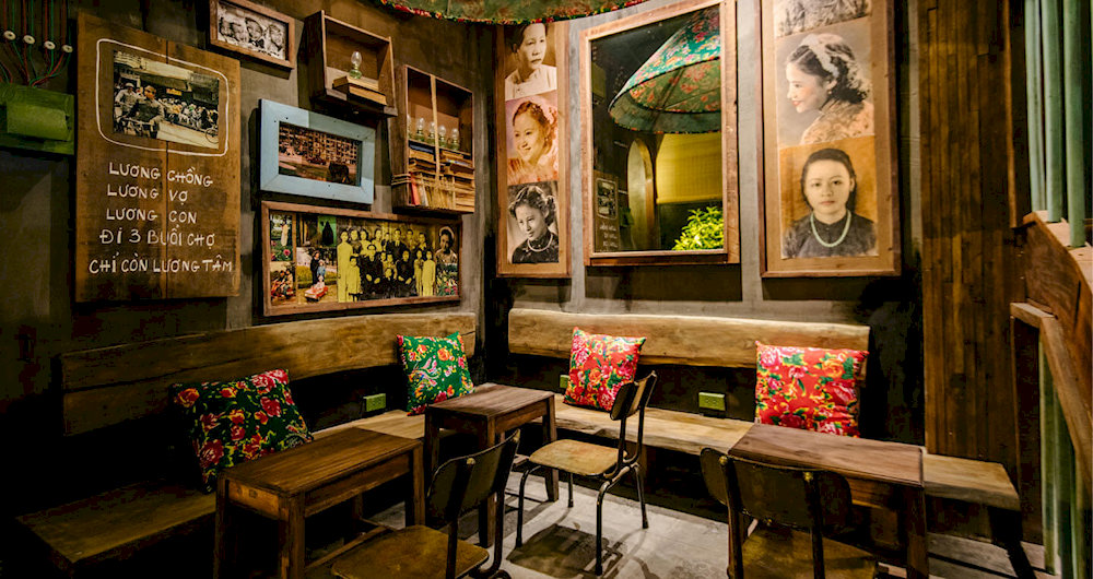 The cafe's signature coconut iced coffee combines rich Arabica coffee with blended coconut shavings, delivering a refreshing and indulgent flavor